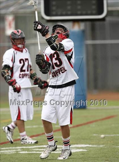 Thumbnail 1 in Coppell vs Highland Park DII (THSLL District Playoffs) photogallery.