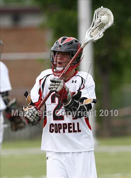 Thumbnail 1 in Coppell vs Highland Park DII (THSLL District Playoffs) photogallery.