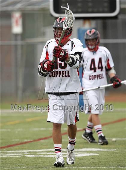 Thumbnail 3 in Coppell vs Highland Park DII (THSLL District Playoffs) photogallery.