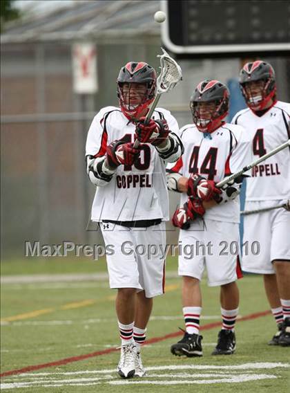 Thumbnail 2 in Coppell vs Highland Park DII (THSLL District Playoffs) photogallery.