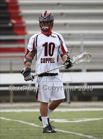 Thumbnail 2 in Coppell vs Highland Park DII (THSLL District Playoffs) photogallery.