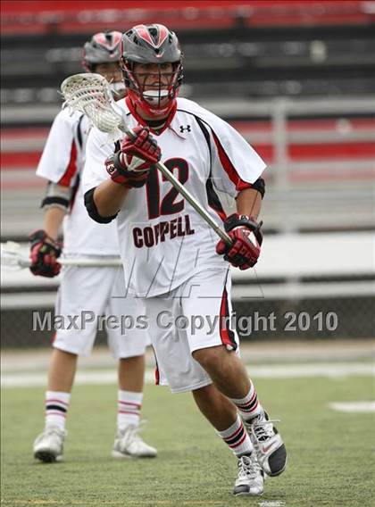 Thumbnail 2 in Coppell vs Highland Park DII (THSLL District Playoffs) photogallery.
