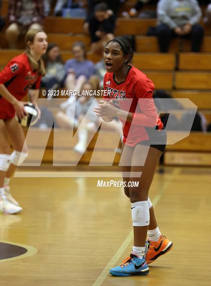 Thumbnail 3 in East Mecklenburg @ Butler (NCHSAA Southwestern 4A Semifinal) photogallery.