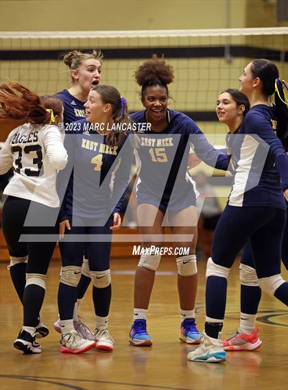 Thumbnail 2 in East Mecklenburg @ Butler (NCHSAA Southwestern 4A Semifinal) photogallery.