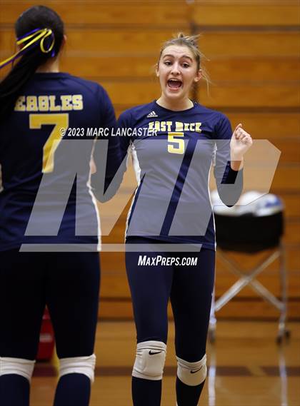 Thumbnail 3 in East Mecklenburg @ Butler (NCHSAA Southwestern 4A Semifinal) photogallery.