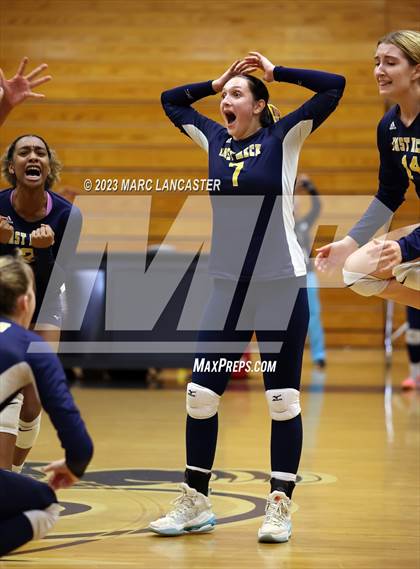 Thumbnail 2 in East Mecklenburg @ Butler (NCHSAA Southwestern 4A Semifinal) photogallery.