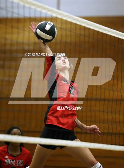Thumbnail 3 in East Mecklenburg @ Butler (NCHSAA Southwestern 4A Semifinal) photogallery.