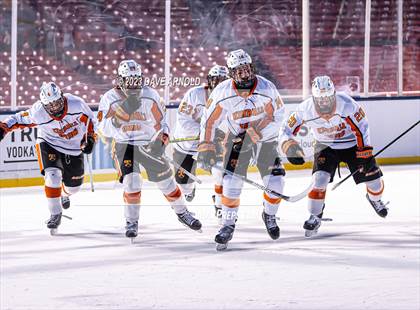 Thumbnail 3 in Governor's Academy vs. Kimball Union Academy (Scrimmage - Frozen Fenway) photogallery.