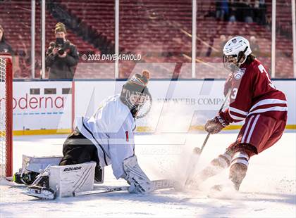 Thumbnail 3 in Governor's Academy vs. Kimball Union Academy (Scrimmage - Frozen Fenway) photogallery.
