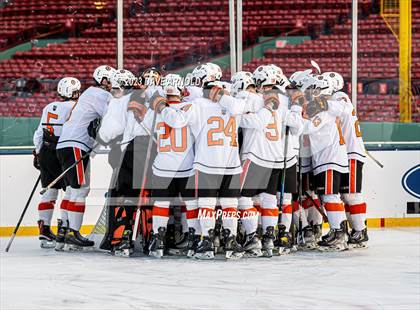 Thumbnail 2 in Governor's Academy vs. Kimball Union Academy (Scrimmage - Frozen Fenway) photogallery.