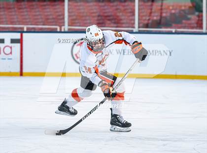 Thumbnail 3 in Governor's Academy vs. Kimball Union Academy (Scrimmage - Frozen Fenway) photogallery.