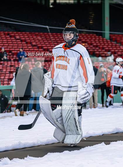 Thumbnail 1 in Governor's Academy vs. Kimball Union Academy (Scrimmage - Frozen Fenway) photogallery.