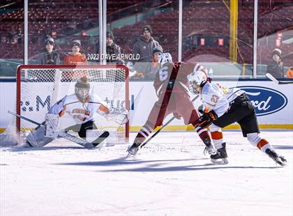 Thumbnail 3 in Governor's Academy vs. Kimball Union Academy (Scrimmage - Frozen Fenway) photogallery.