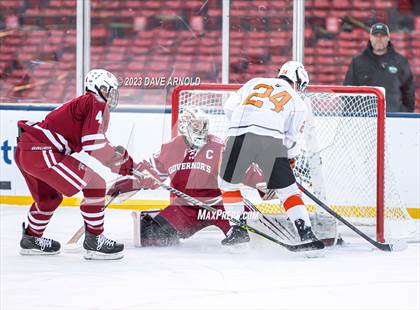 Thumbnail 3 in Governor's Academy vs. Kimball Union Academy (Scrimmage - Frozen Fenway) photogallery.