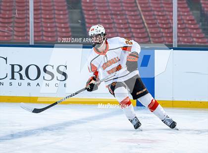 Thumbnail 1 in Governor's Academy vs. Kimball Union Academy (Scrimmage - Frozen Fenway) photogallery.