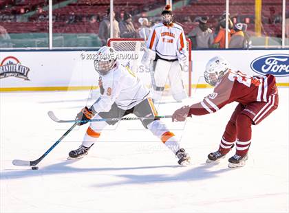 Thumbnail 3 in Governor's Academy vs. Kimball Union Academy (Scrimmage - Frozen Fenway) photogallery.
