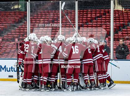 Thumbnail 1 in Governor's Academy vs. Kimball Union Academy (Scrimmage - Frozen Fenway) photogallery.