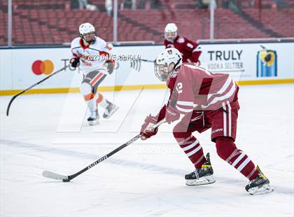 Thumbnail 3 in Governor's Academy vs. Kimball Union Academy (Scrimmage - Frozen Fenway) photogallery.