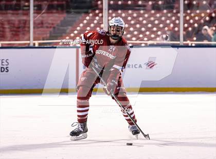 Thumbnail 1 in Governor's Academy vs. Kimball Union Academy (Scrimmage - Frozen Fenway) photogallery.