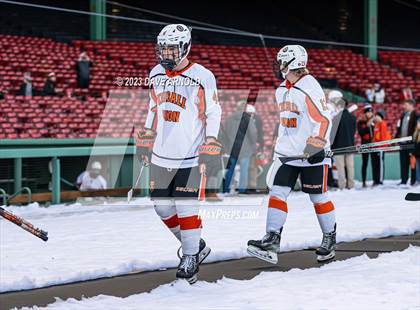 Thumbnail 2 in Governor's Academy vs. Kimball Union Academy (Scrimmage - Frozen Fenway) photogallery.