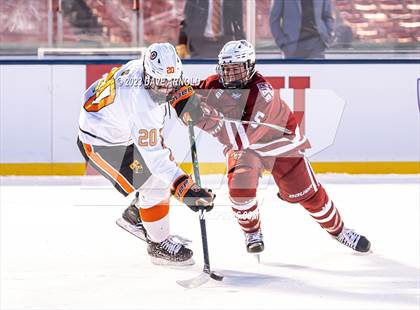 Thumbnail 1 in Governor's Academy vs. Kimball Union Academy (Scrimmage - Frozen Fenway) photogallery.