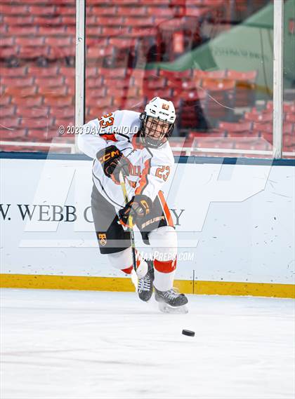 Thumbnail 1 in Governor's Academy vs. Kimball Union Academy (Scrimmage - Frozen Fenway) photogallery.