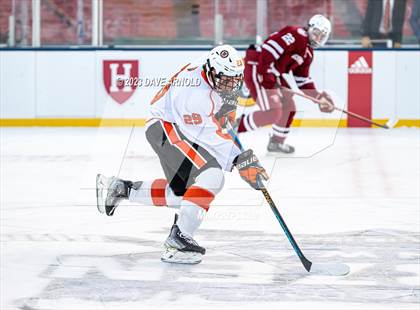 Thumbnail 3 in Governor's Academy vs. Kimball Union Academy (Scrimmage - Frozen Fenway) photogallery.