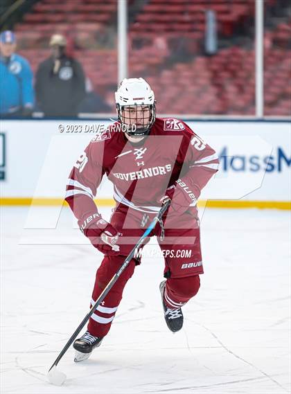 Thumbnail 1 in Governor's Academy vs. Kimball Union Academy (Scrimmage - Frozen Fenway) photogallery.