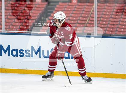 Thumbnail 3 in Governor's Academy vs. Kimball Union Academy (Scrimmage - Frozen Fenway) photogallery.