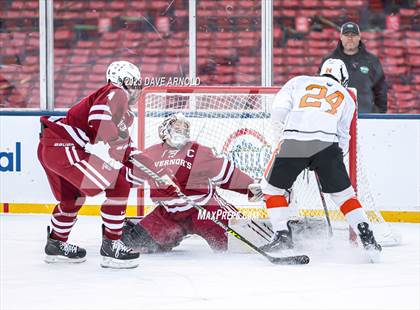 Thumbnail 1 in Governor's Academy vs. Kimball Union Academy (Scrimmage - Frozen Fenway) photogallery.