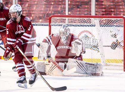 Thumbnail 2 in Governor's Academy vs. Kimball Union Academy (Scrimmage - Frozen Fenway) photogallery.