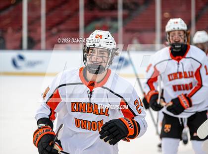 Thumbnail 1 in Governor's Academy vs. Kimball Union Academy (Scrimmage - Frozen Fenway) photogallery.