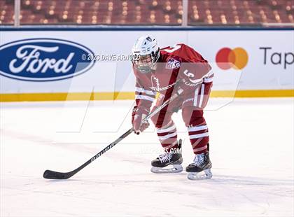 Thumbnail 2 in Governor's Academy vs. Kimball Union Academy (Scrimmage - Frozen Fenway) photogallery.