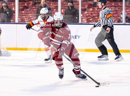 Thumbnail 3 in Governor's Academy vs. Kimball Union Academy (Scrimmage - Frozen Fenway) photogallery.
