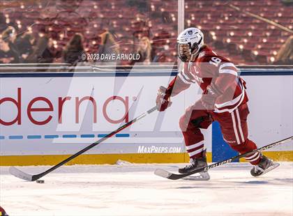 Thumbnail 2 in Governor's Academy vs. Kimball Union Academy (Scrimmage - Frozen Fenway) photogallery.