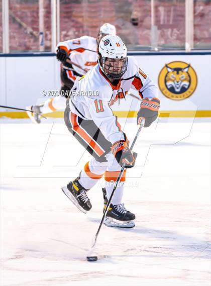 Thumbnail 3 in Governor's Academy vs. Kimball Union Academy (Scrimmage - Frozen Fenway) photogallery.