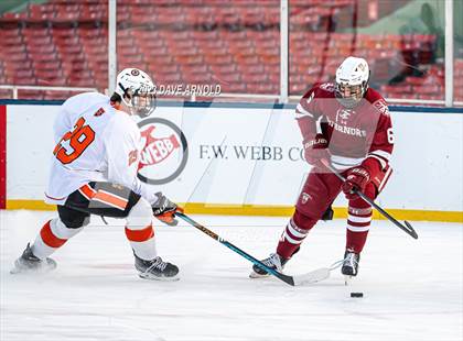 Thumbnail 3 in Governor's Academy vs. Kimball Union Academy (Scrimmage - Frozen Fenway) photogallery.