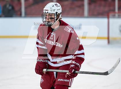 Thumbnail 2 in Governor's Academy vs. Kimball Union Academy (Scrimmage - Frozen Fenway) photogallery.