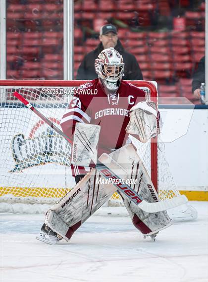 Thumbnail 3 in Governor's Academy vs. Kimball Union Academy (Scrimmage - Frozen Fenway) photogallery.