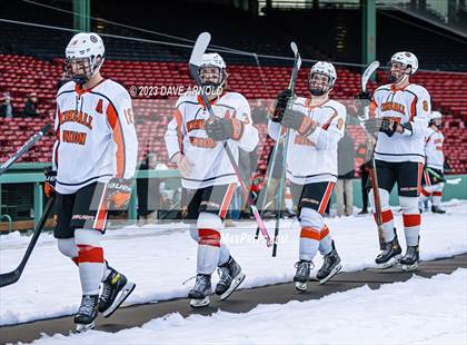 Thumbnail 3 in Governor's Academy vs. Kimball Union Academy (Scrimmage - Frozen Fenway) photogallery.