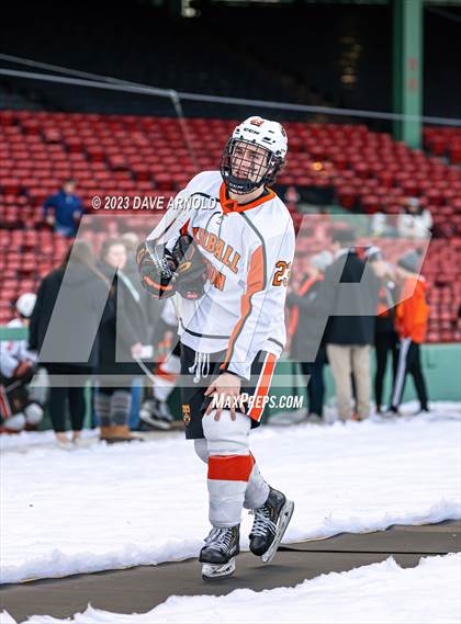 Thumbnail 2 in Governor's Academy vs. Kimball Union Academy (Scrimmage - Frozen Fenway) photogallery.
