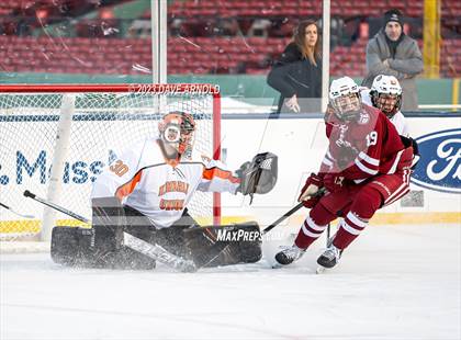 Thumbnail 1 in Governor's Academy vs. Kimball Union Academy (Scrimmage - Frozen Fenway) photogallery.