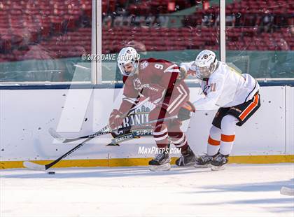 Thumbnail 2 in Governor's Academy vs. Kimball Union Academy (Scrimmage - Frozen Fenway) photogallery.