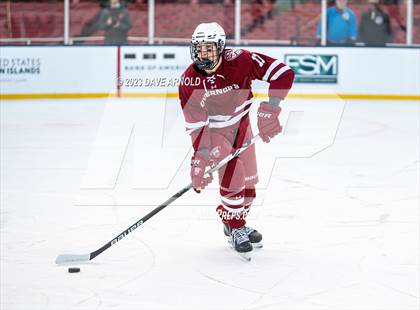 Thumbnail 3 in Governor's Academy vs. Kimball Union Academy (Scrimmage - Frozen Fenway) photogallery.
