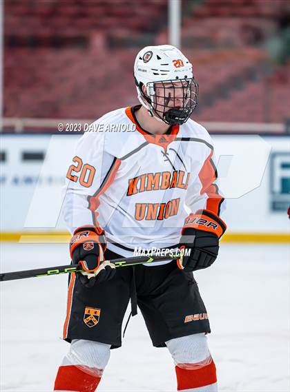 Thumbnail 2 in Governor's Academy vs. Kimball Union Academy (Scrimmage - Frozen Fenway) photogallery.