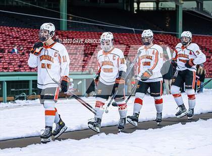 Thumbnail 1 in Governor's Academy vs. Kimball Union Academy (Scrimmage - Frozen Fenway) photogallery.