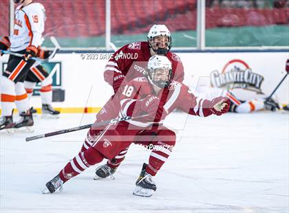 Thumbnail 1 in Governor's Academy vs. Kimball Union Academy (Scrimmage - Frozen Fenway) photogallery.