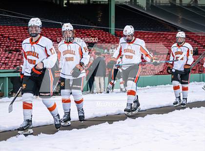 Thumbnail 1 in Governor's Academy vs. Kimball Union Academy (Scrimmage - Frozen Fenway) photogallery.