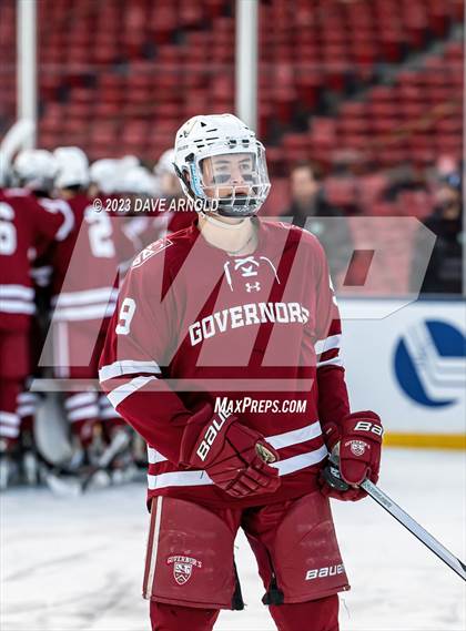Thumbnail 3 in Governor's Academy vs. Kimball Union Academy (Scrimmage - Frozen Fenway) photogallery.