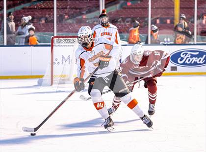 Thumbnail 1 in Governor's Academy vs. Kimball Union Academy (Scrimmage - Frozen Fenway) photogallery.